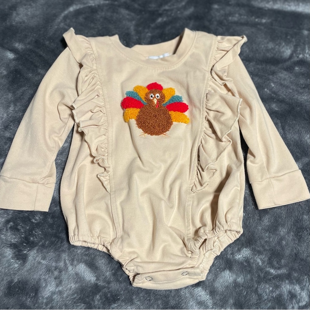 Adorable Beige Turkey Bubble